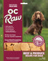 OC Raw Freeze Dried Dog Food - Beef Sliders - 14oz Bag